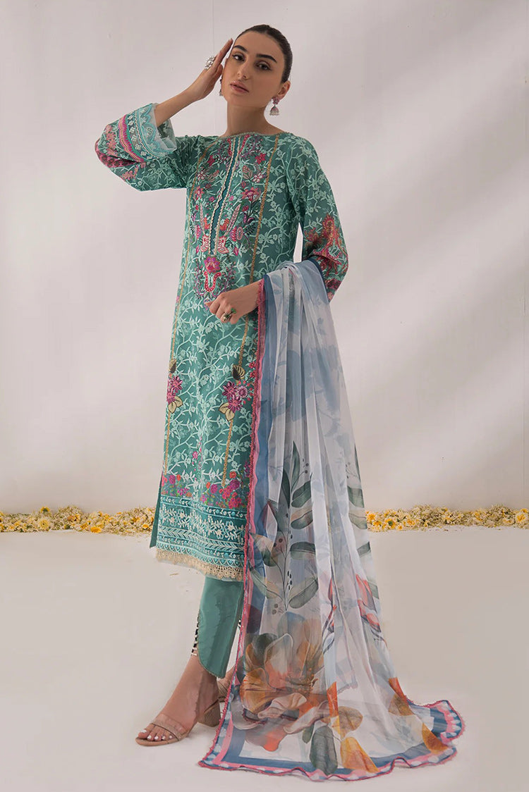 Picture of Raja Sahib - SH 06 GULIA Nur Embroidered Prints Lawn Collection - Available at Raja Sahib