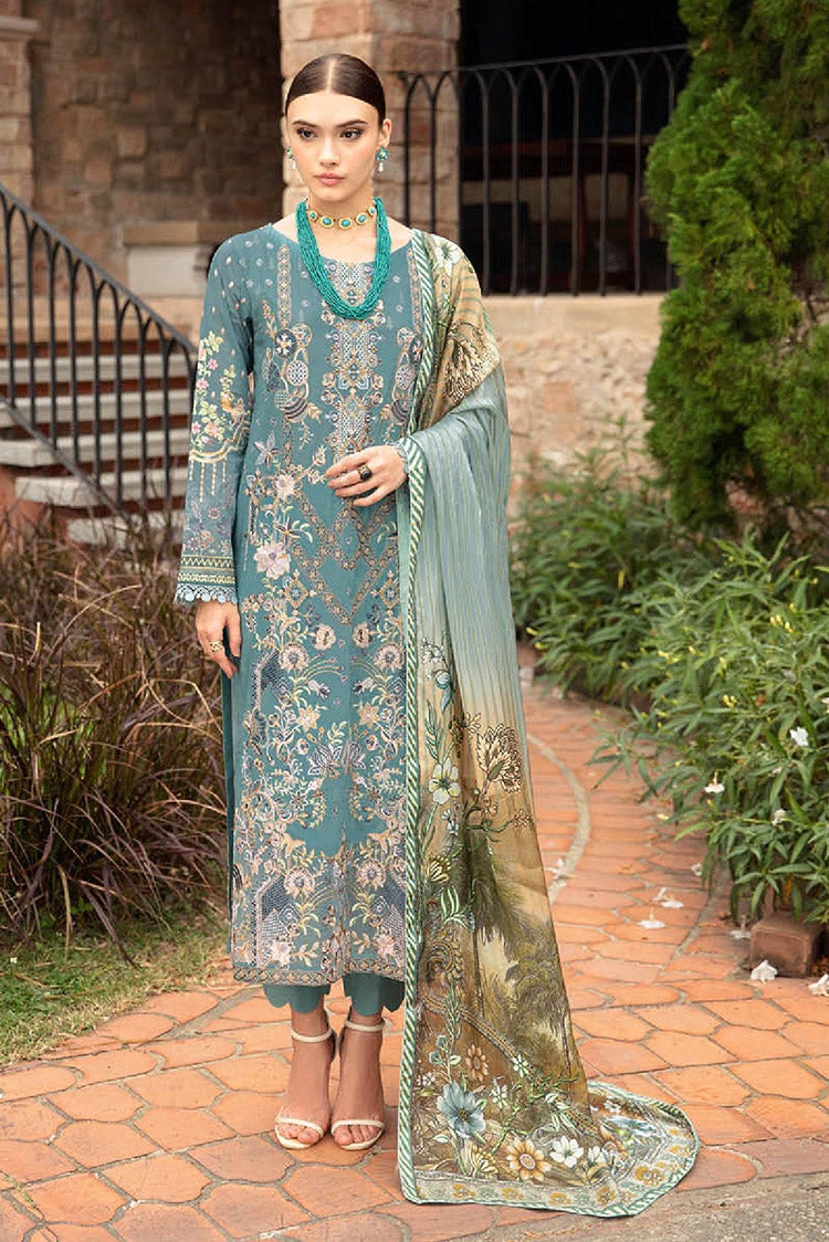 Picture of Ramsha - Y 907 Riwayat Luxury Lawn Collection Vol 9 - Available at Raja Sahib