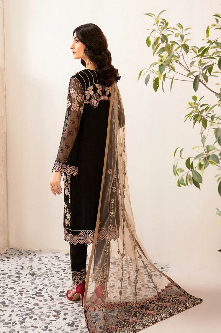 Picture of Ramsha - D 1204 Rangoon Embroidered Chiffon Collection Vol 12 - Available at Raja Sahib