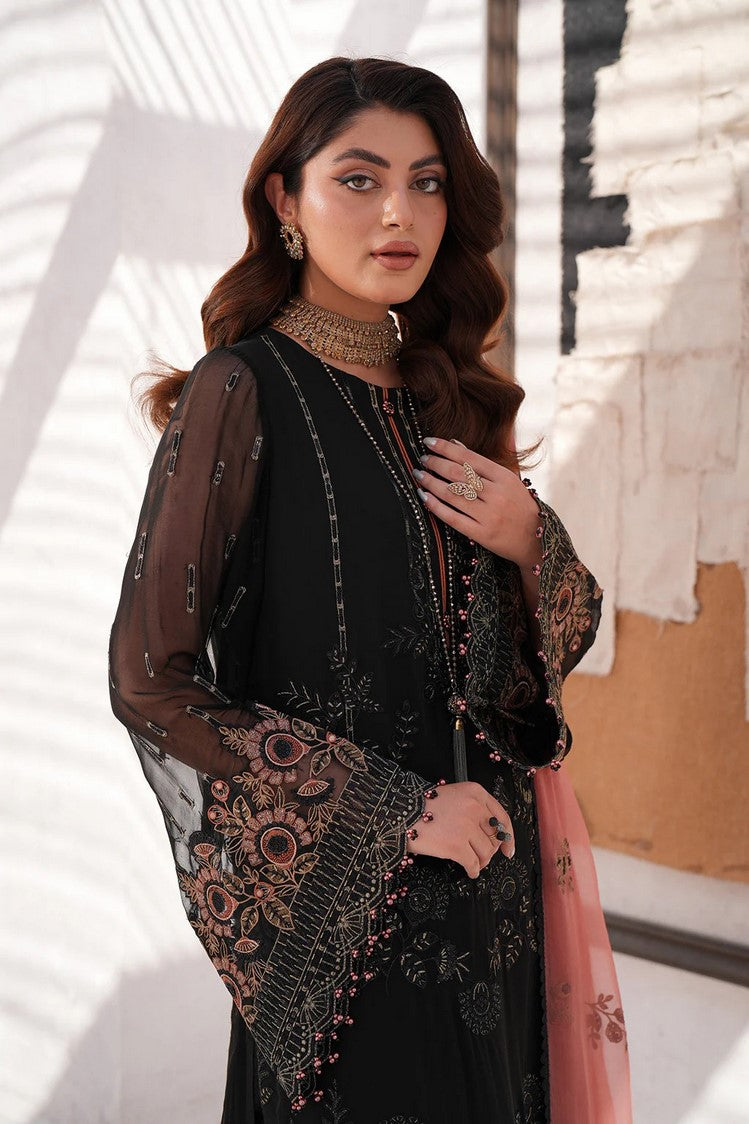 Picture of Flossie - K 1506 AMELIA Kuch Khaas Embroidered Chiffon Collection Vol 15 - Available at Raja Sahib