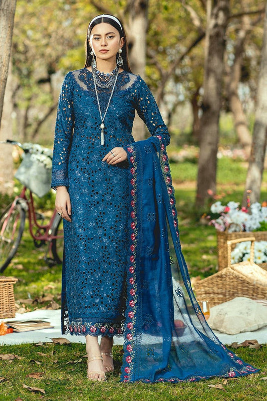 Picture of Irtiqa Ali - LD 03 Luxury Lawn Collection - Available at Raja Sahib