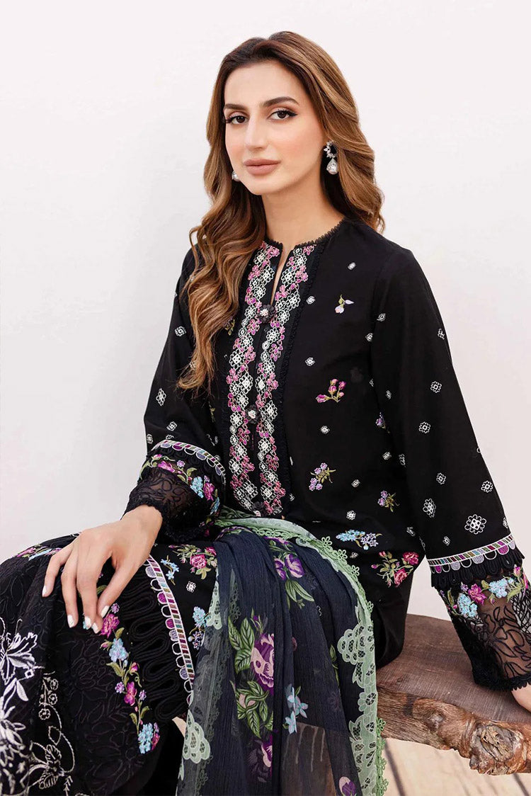 Picture of Sablevogue - SSC-04-24 Aster Shiree Embroidered Lawn Collection - Available at Raja Sahib