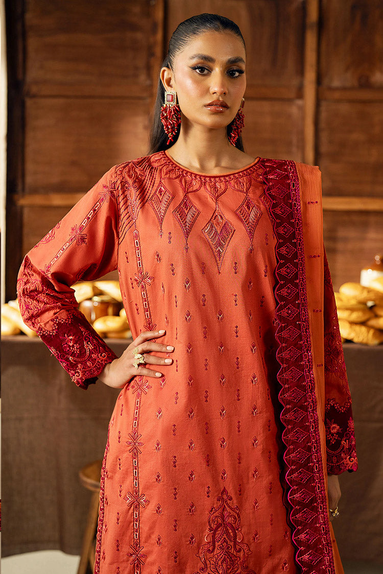 Picture of Maryum N Maria - MS24 628 Summer Fig Faina Eid ul Azha Luxury Lawn Collection Chapter 1 - Available at Raja Sahib