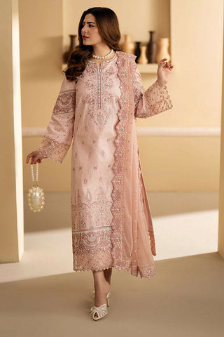 MS24 630 Peach Whip ALYONA Eid ul Azha Luxury Lawn Collection Chapter 1