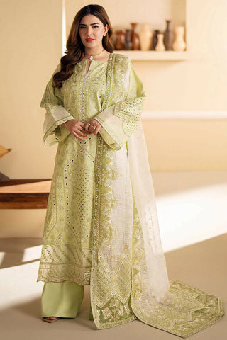 MS24 634 LIly Green Yulia Eid ul Azha Luxury Lawn Collection Chapter 1