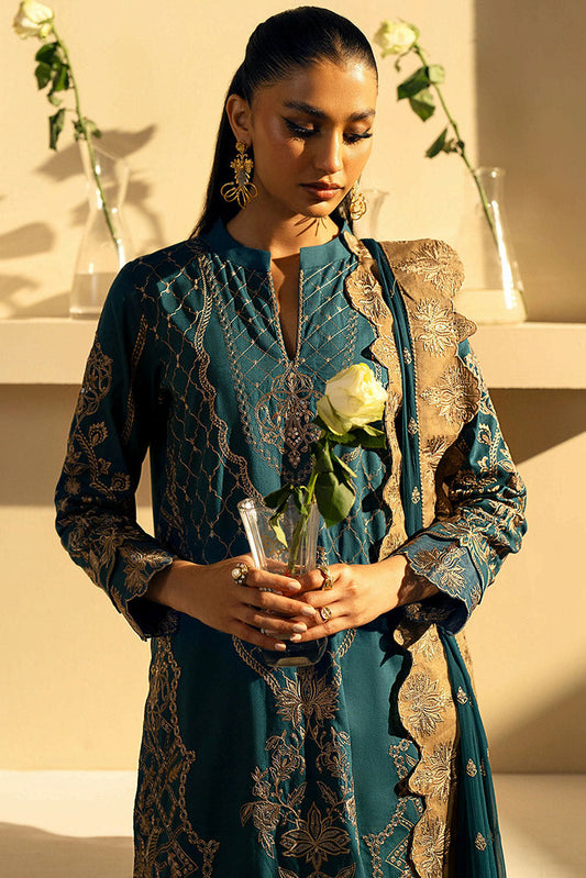 Picture of Maryum N Maria - MS24 640 Deep Dive Ania Eid ul Azha Luxury Lawn Collection Chapter 1 - Available at Raja Sahib