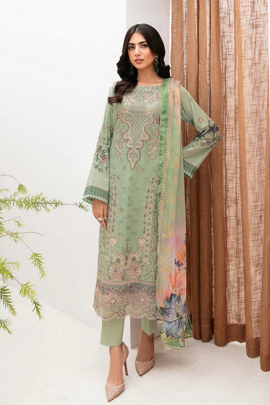 Picture of Ramsha - Z 1101 Mashaal Luxury Lawn Collection Vol 11 - Available at Raja Sahib