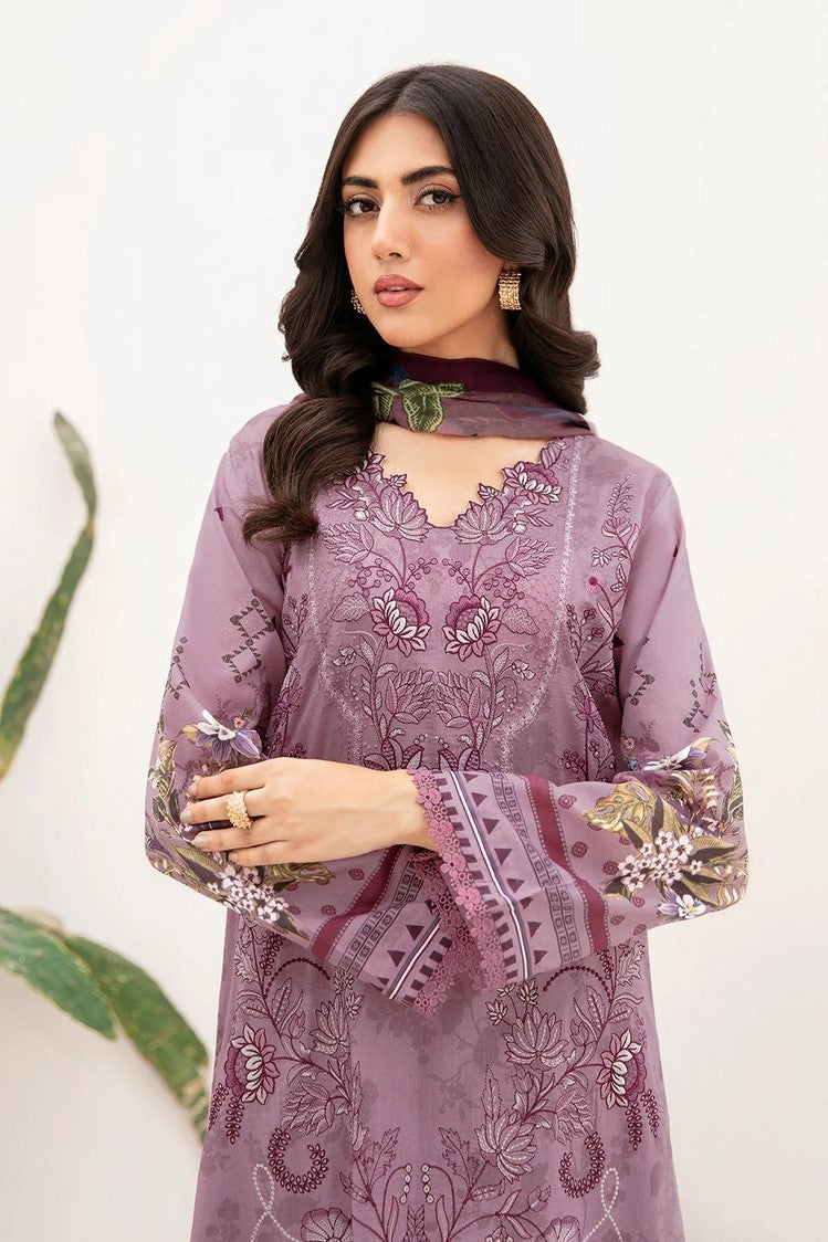 Picture of Ramsha - Z 1103 Mashaal Luxury Lawn Collection Vol 11 - Available at Raja Sahib