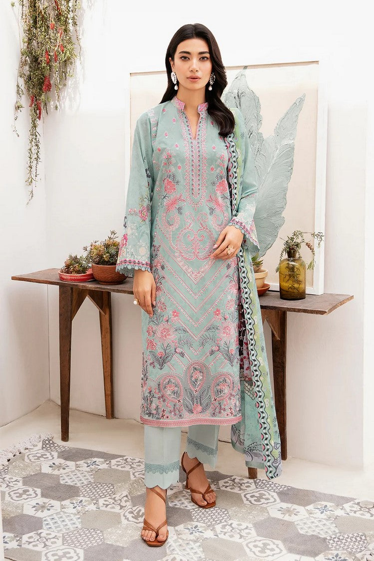 Picture of Ramsha - Z 1110 Mashaal Luxury Lawn Collection Vol 11 - Available at Raja Sahib