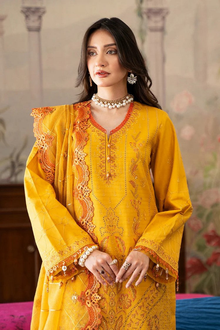 Picture of Azu - 01 Amber Ravena Luxury Lawn Collection - Available at Raja Sahib