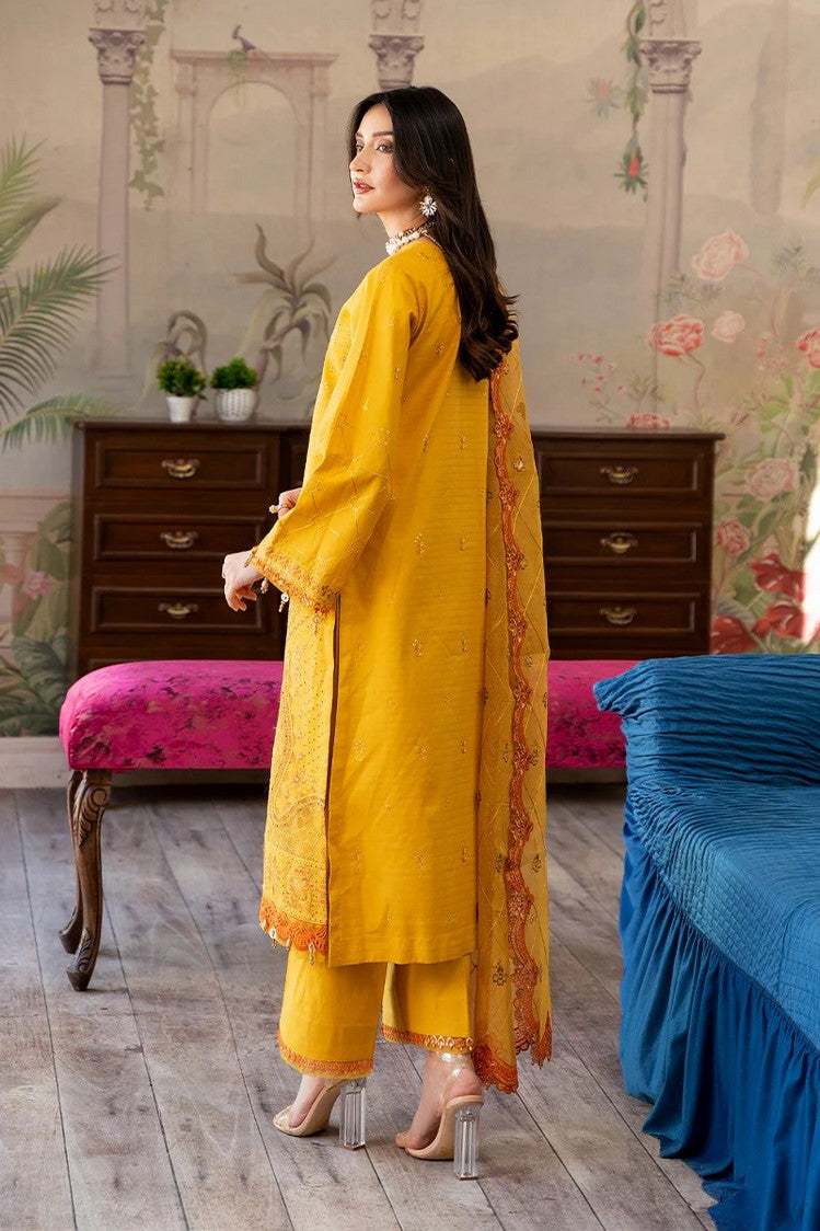 Picture of Azu - 01 Amber Ravena Luxury Lawn Collection - Available at Raja Sahib