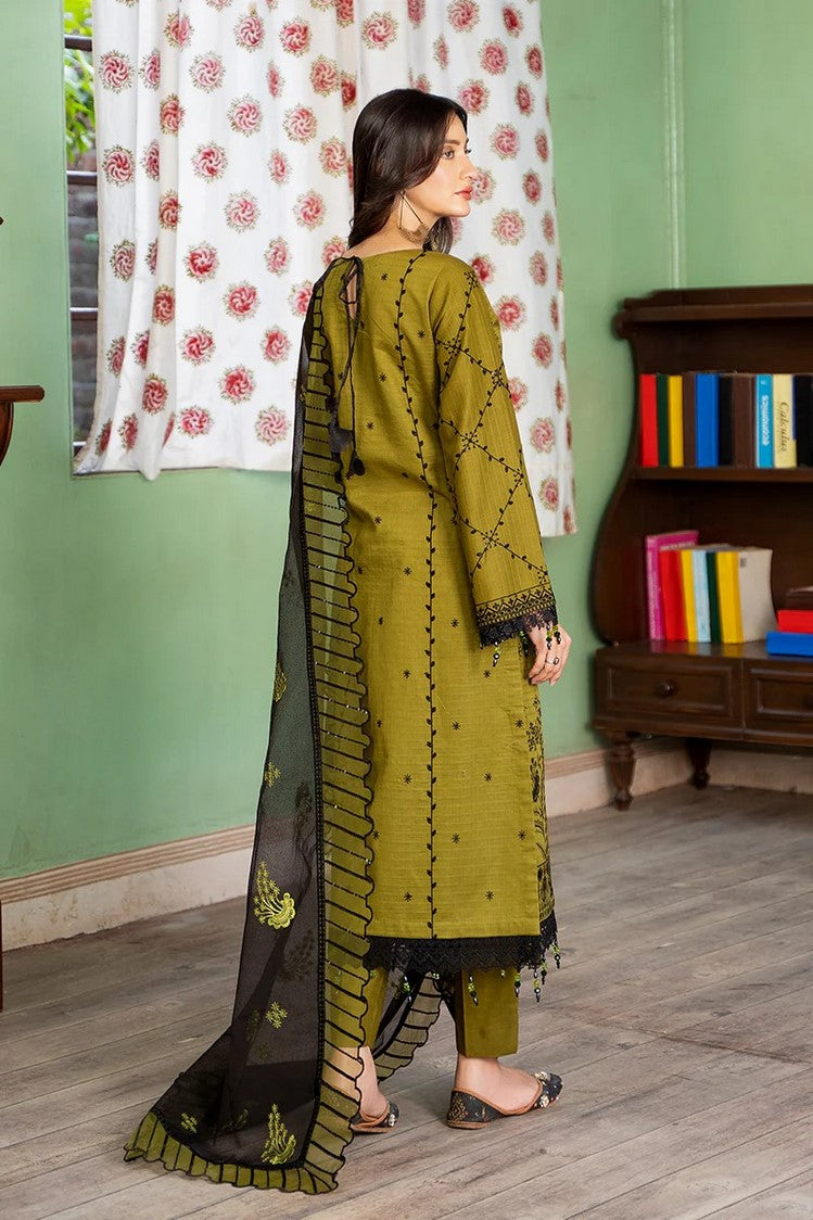 Picture of Azu - 03 Sage Ravena Luxury Lawn Collection - Available at Raja Sahib