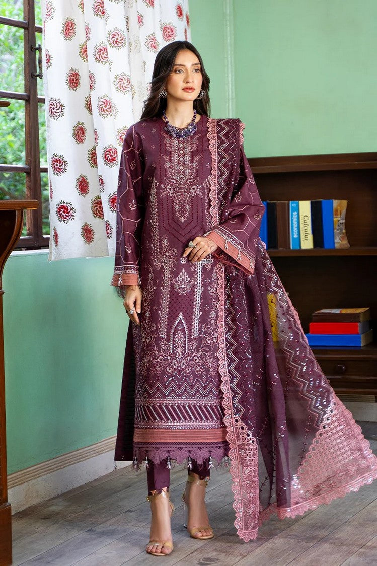 Picture of Azu - 07 Elmira Ravena Luxury Lawn Collection - Available at Raja Sahib