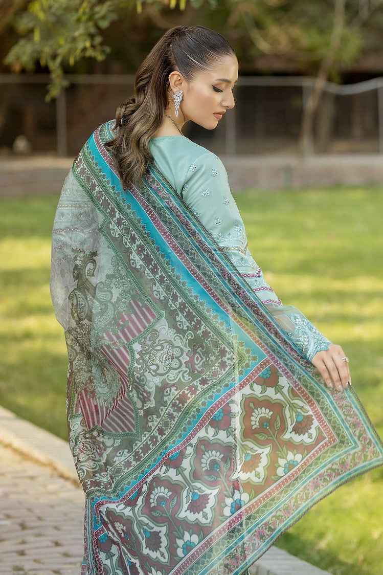 Picture of Serene - SL 73 Zaib Subah E Roshan Luxury Lawn Collection - Available at Raja Sahib