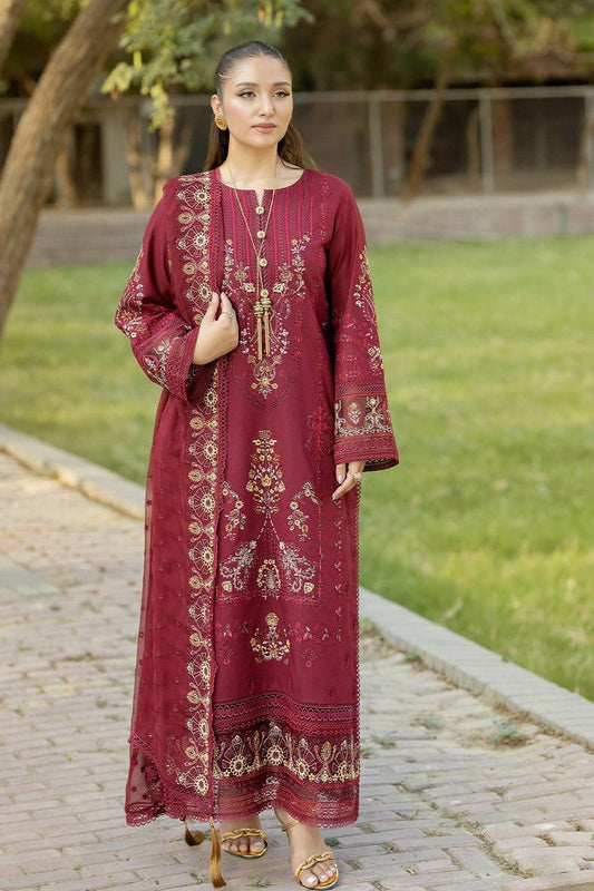 Picture of Serene - SL 74 Firdous Subah E Roshan Luxury Lawn Collection - Available at Raja Sahib