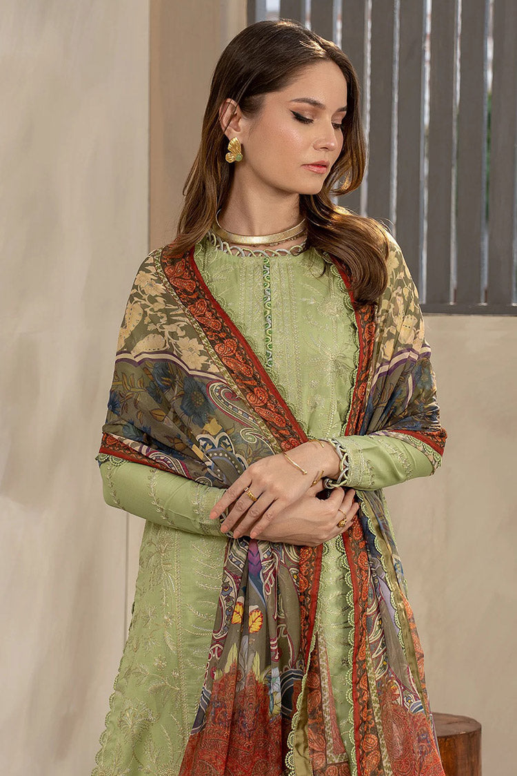 Picture of Zarif - ZFL 04 SENIHA Festive Lawn Collection - Available at Raja Sahib