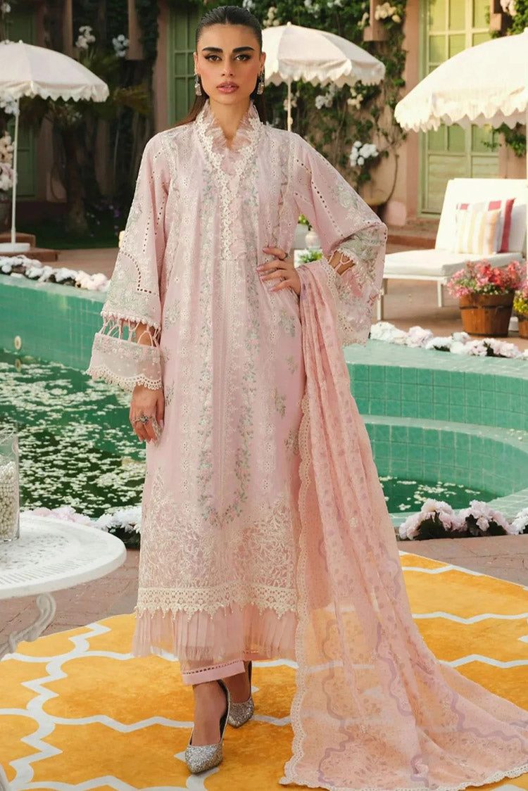 Picture of Paras - PR 07 Lotus Bloom La Gardenia Luxury Eid Lawn Collection - Available at Raja Sahib