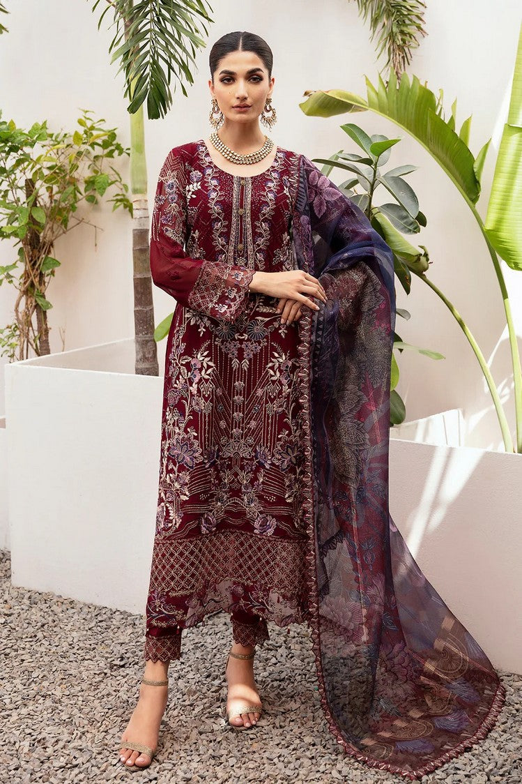 Picture of Ramsha - T-210 Dastan Luxury Chiffon Collection Vol 2 - Available at Raja Sahib