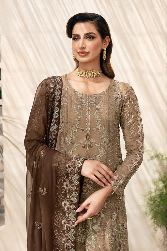 Picture of Ramsha - A 904 Chevron Embroidered Chiffon Collection Vol 9 - Available at Raja Sahib