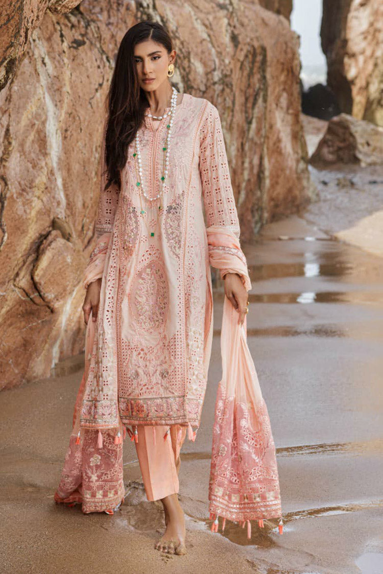 Picture of Zebtan - ZL-07 Luxury Lawn Collection Vol 2 - Available at Raja Sahib