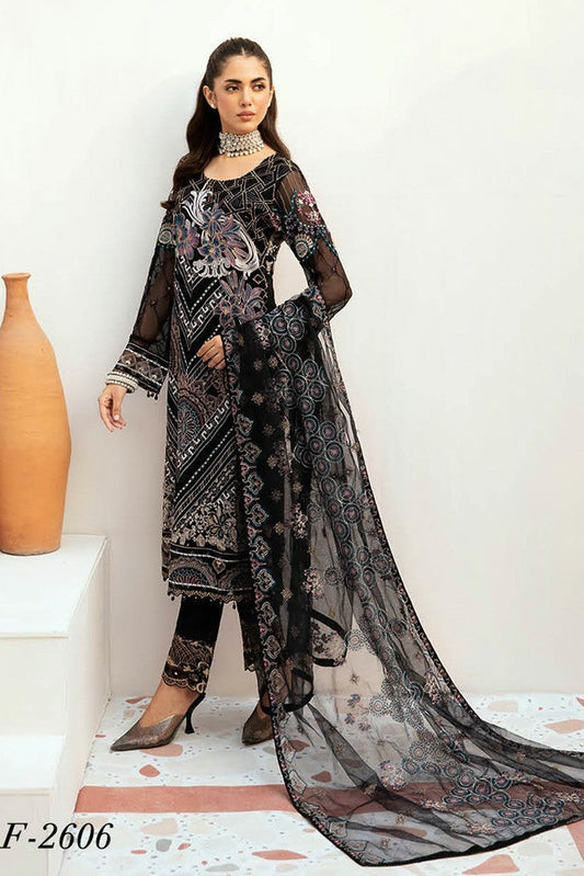 Picture of Ramsha - F 2606 Embroidered Chiffon Collection Vol 26 - Available at Raja Sahib