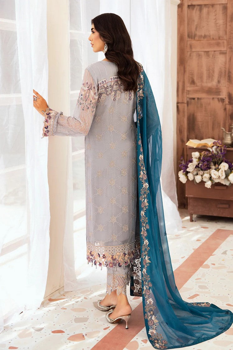 Picture of Ramsha - F 2609 Embroidered Chiffon Collection Vol 26 - Available at Raja Sahib