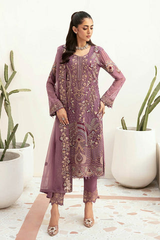 Picture of Ramsha - F 2610 Embroidered Chiffon Collection Vol 26 - Available at Raja Sahib