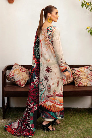 Picture of Ramsha -L 1208 Mashaal Luxury Lawn Collection Vol 12 - Available at Raja Sahib