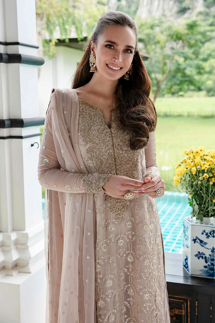 Picture of Freesia - SHIRIN FW23 502 Intira Luxury Premium Chiffon Collection - Available at Raja Sahib