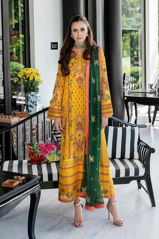 Picture of Freesia - AISHA FW23 504 Intira Luxury Premium Chiffon Collection - Available at Raja Sahib