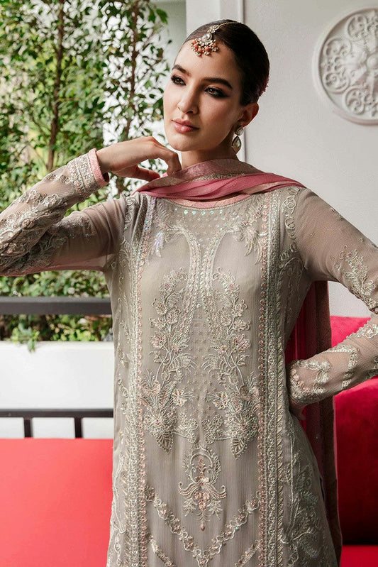 Picture of Freesia - HUDA FW23 505 Intira Luxury Premium Chiffon Collection - Available at Raja Sahib