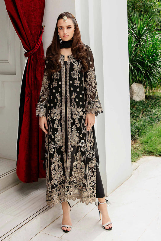 Picture of Freesia - AZZA FW23 507 Intira Luxury Premium Chiffon Collection - Available at Raja Sahib