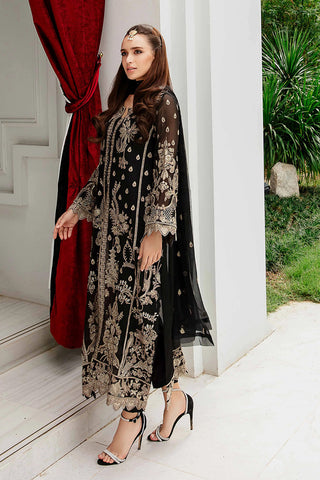 Picture of Freesia - AZZA FW23 507 Intira Luxury Premium Chiffon Collection - Available at Raja Sahib