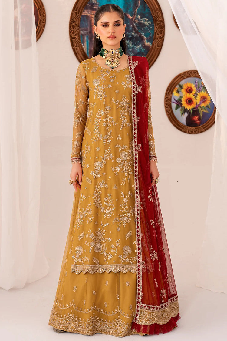 Picture of Zarif - Maheer Festive Formal Collection - ZMU 04 MAHROO - Unstitched - Available at Raja Sahib