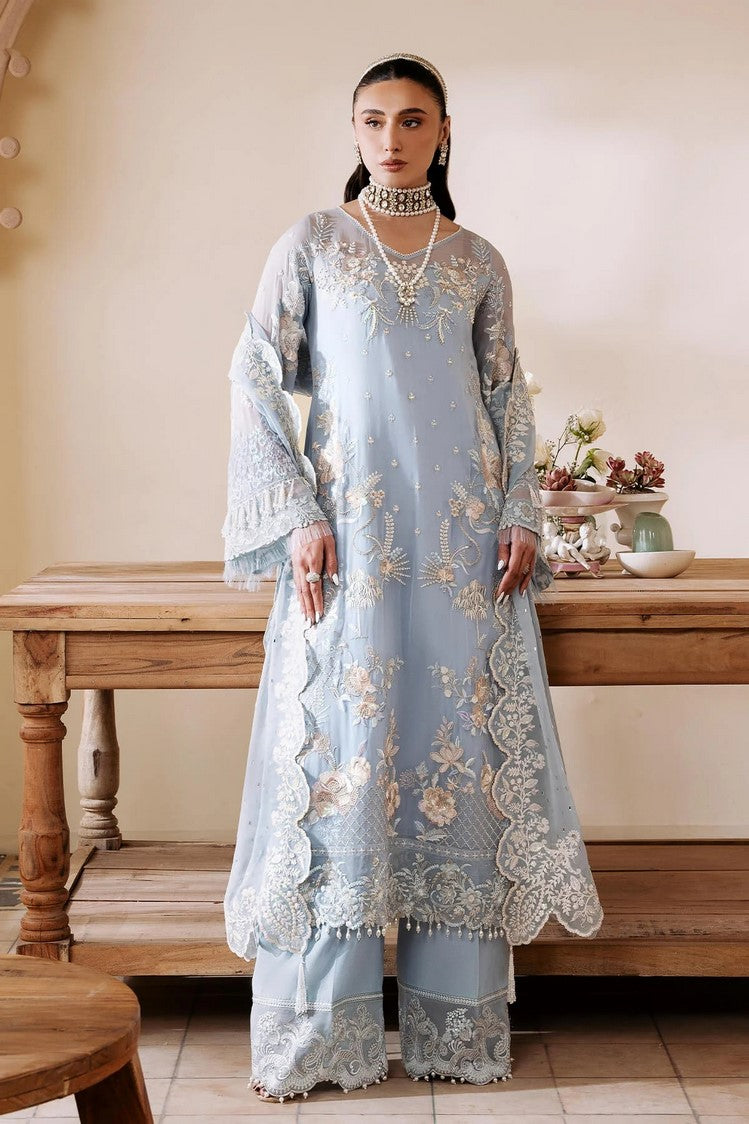 Picture of Serene - Muse Luxury Chiffon Collection - S-1078 Glace - Unstitched - Available at Raja Sahib