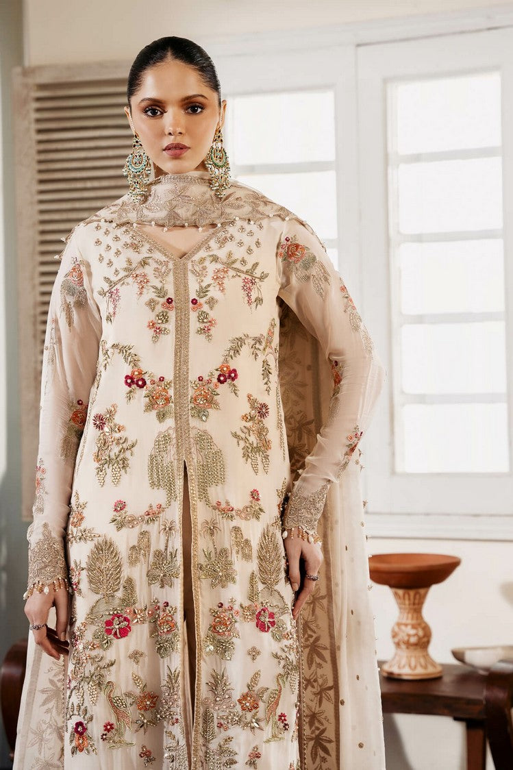 Picture of Serene - Muse Luxury Chiffon Collection - S-1081 Perle - Unstitched - Available at Raja Sahib