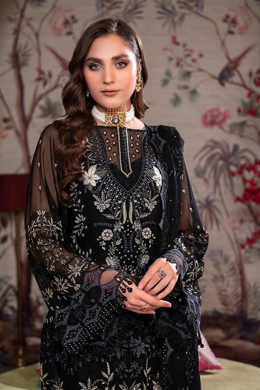 Picture of Janique - JJ Embelished Luxury Chiffon Collection Vol 3 - D 026 - Unstitched - Available at Raja Sahib