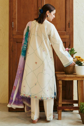 Picture of Zara Shahjahan - 10A RUHI Coco Embroidered Lawn Collection - Available at Raja Sahib