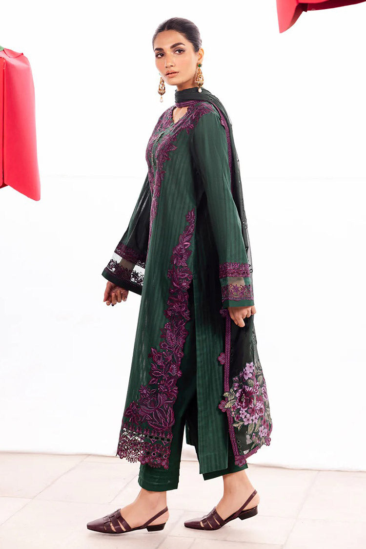 Picture of Iznik - DL 02 Whimsy Dahlia Embroidered Lawn Collection - Available at Raja Sahib