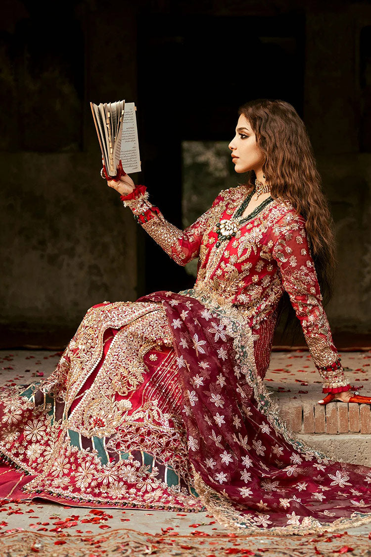 Picture of Maryam Hussain - 02 ISHQ Gulaab Wedding Festive Collection Chapter 2 - Available at Raja Sahib