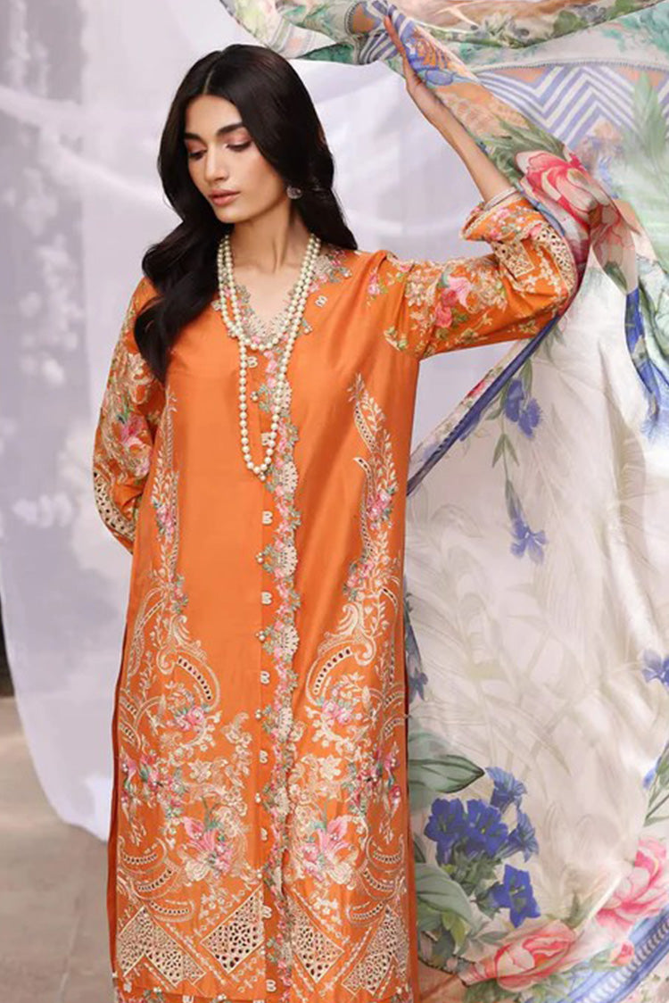 Picture of Kahf - KFL 10 Maya Festive Lawn Collection - Available at Raja Sahib