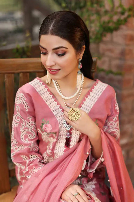 Picture of Kahf - KFL 13 Zeb Festive Lawn Collection - Available at Raja Sahib