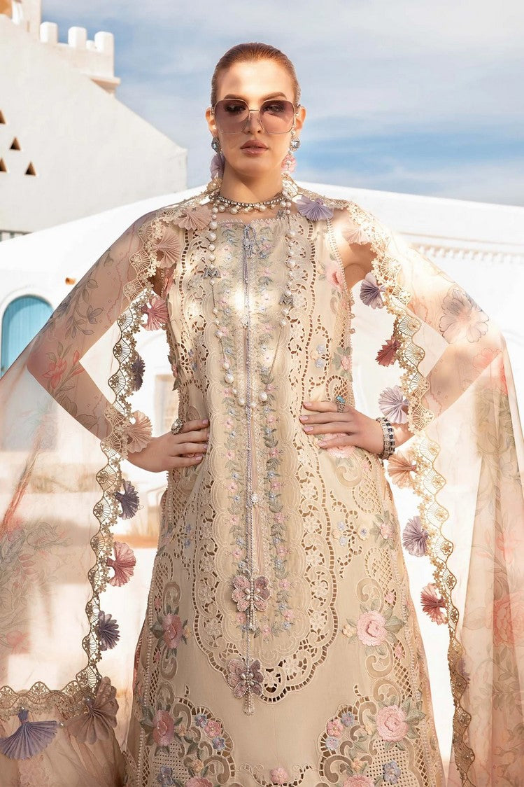 Picture of Maria B - Design 6B Voyage A Luxe Tunisia Luxury Lawn Collection - Available at Raja Sahib