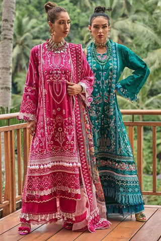 Picture of Ansab Jahangir - AJ LL 24 09 Champaca Zoha Luxury Lawn Collection - Available at Raja Sahib