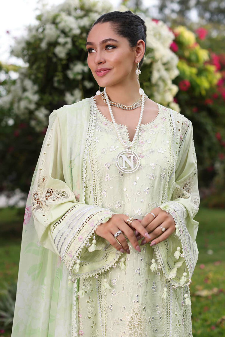 Picture of Noor by Saadia Asad - Design 11B Luxury ChickenKari Lawn Collection - Available at Raja Sahib