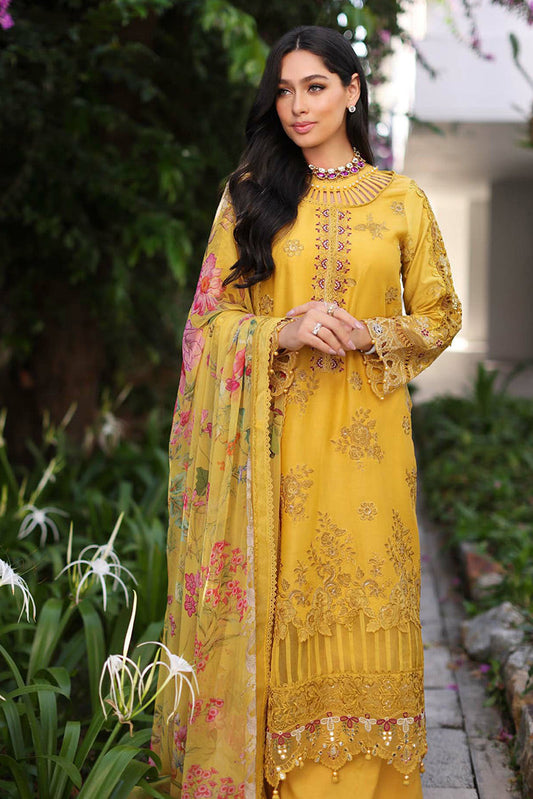 Picture of Noor by Saadia Asad - Design 8B Luxury ChickenKari Lawn Collection - Available at Raja Sahib