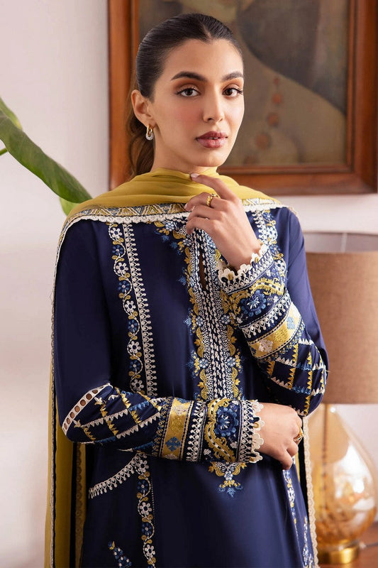 Picture of Zaha - ZL 24 11A VEJAH Spring Summer Lawn Collection - Available at Raja Sahib