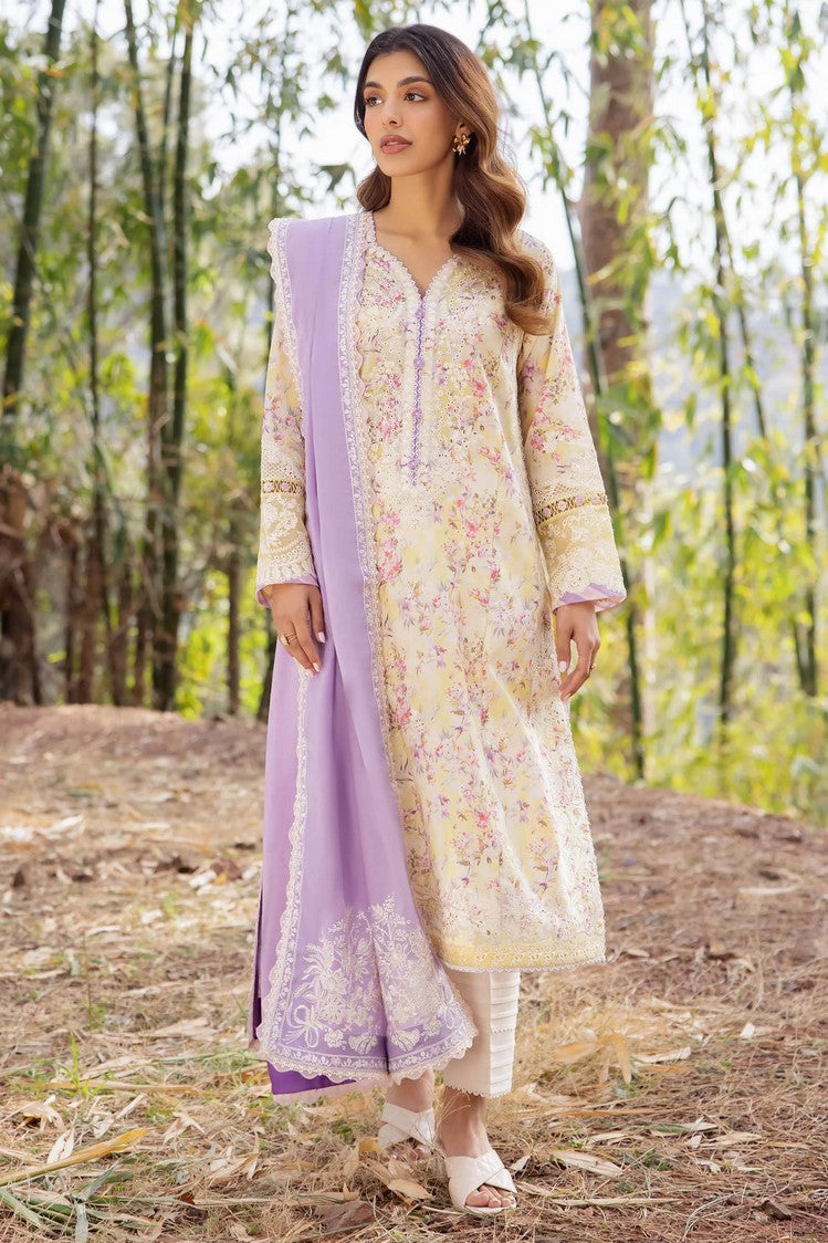 Picture of Zaha - ZL 24 13A SEZEM Spring Summer Lawn Collection - Available at Raja Sahib