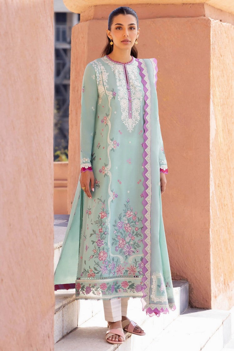 Picture of Zaha - ZL 24 2A LARMINA Spring Summer Lawn Collection - Available at Raja Sahib