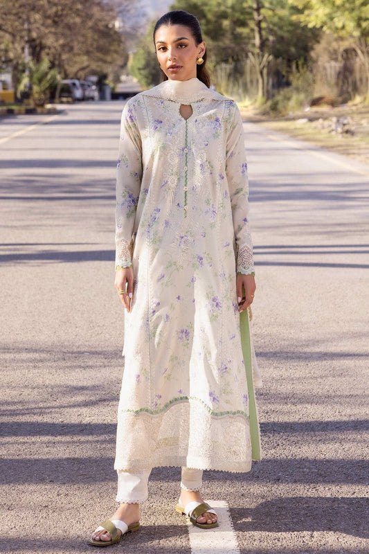 Picture of Zaha - ZL 24 4B ASEMA Spring Summer Lawn Collection - Available at Raja Sahib